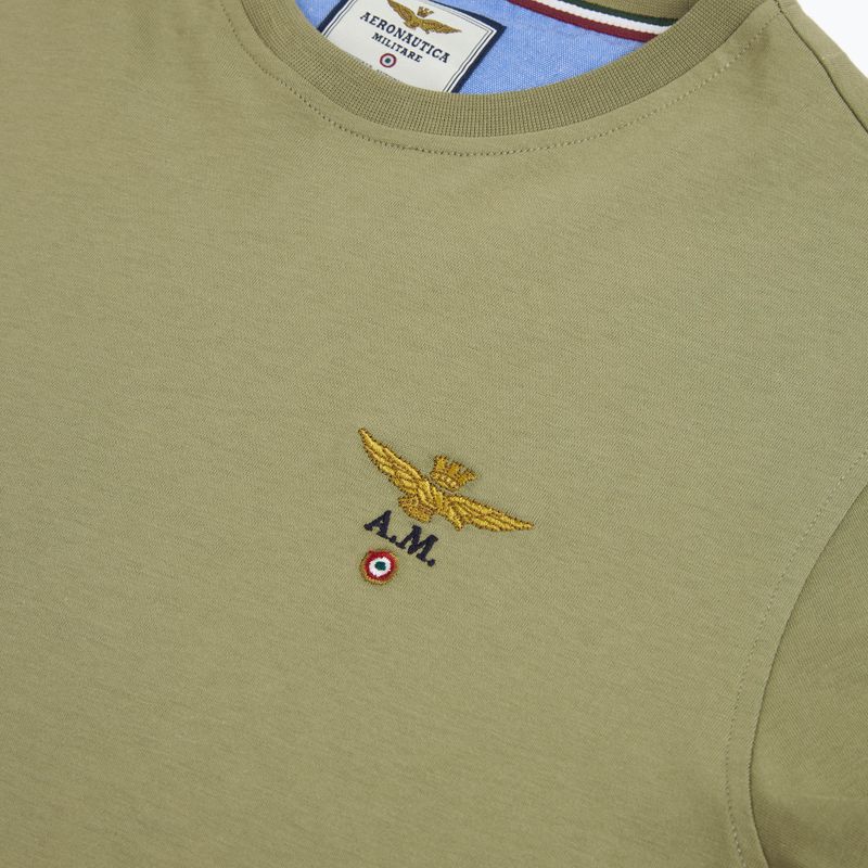 Koszulka męska Aeronautica Militare TS1580UJ00372 green 3