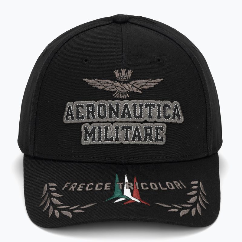 Czapka z daszkiem męska Aeronautica Militare HA1104UCT02 jet black 2