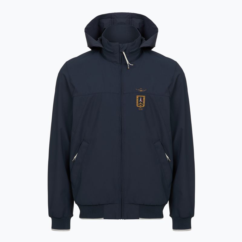 Kurtka męska Aeronautica Militare AB3050UCT04290 Sailor Bomber blu navy 6