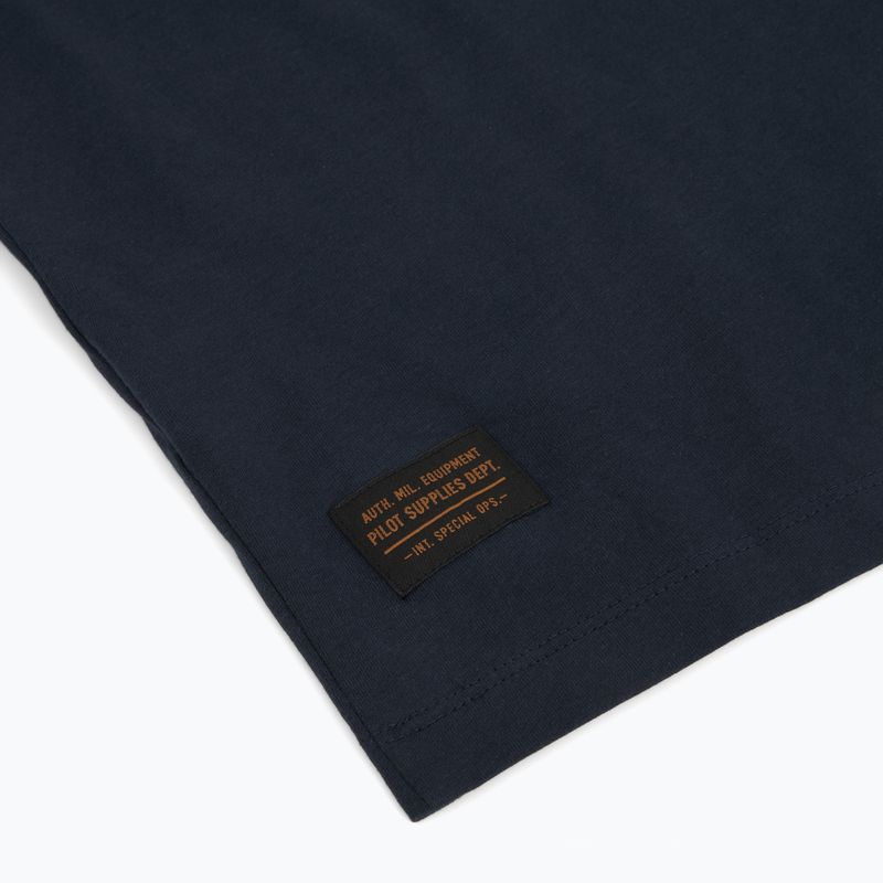Koszulka męska Aeronautica Militare TS2535UJ00641 blu navy 4
