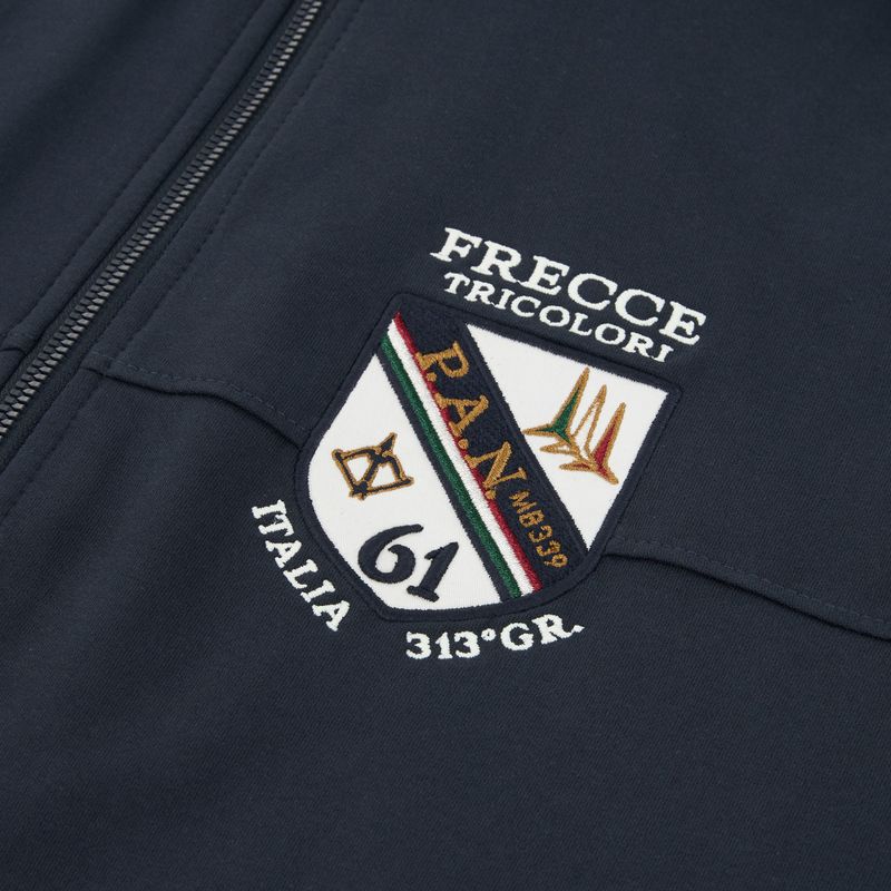 Bluza męska Aeronautica Militare FE2096UF00674 Hoodie blu navy 3