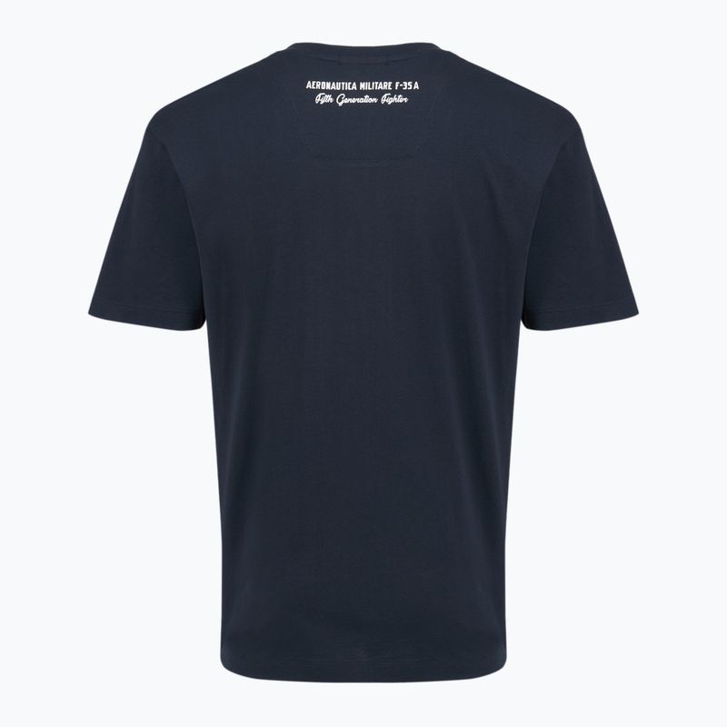 Koszulka męska Aeronautica Militare TS2539UJ00727 blu navy 2