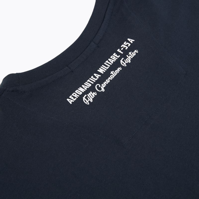 Koszulka męska Aeronautica Militare TS2539UJ00727 blu navy 4