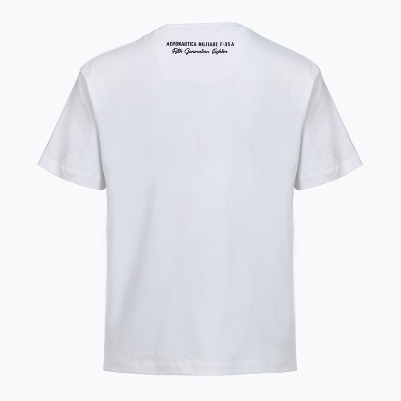 Koszulka męska Aeronautica Militare TS2539UJ00727 off white 2