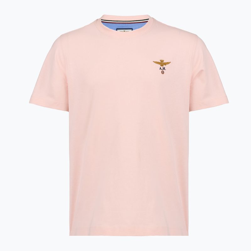 Koszulka męska Aeronautica Militare TS1580UJ00372 lotus pink
