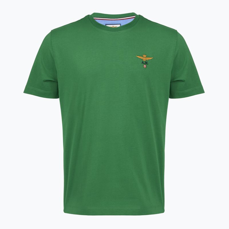 Koszulka męska Aeronautica Militare TS1580UJ00372 verdant green