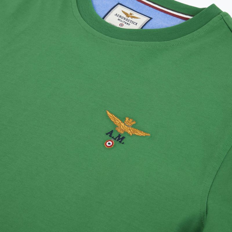 Koszulka męska Aeronautica Militare TS1580UJ00372 verdant green 3