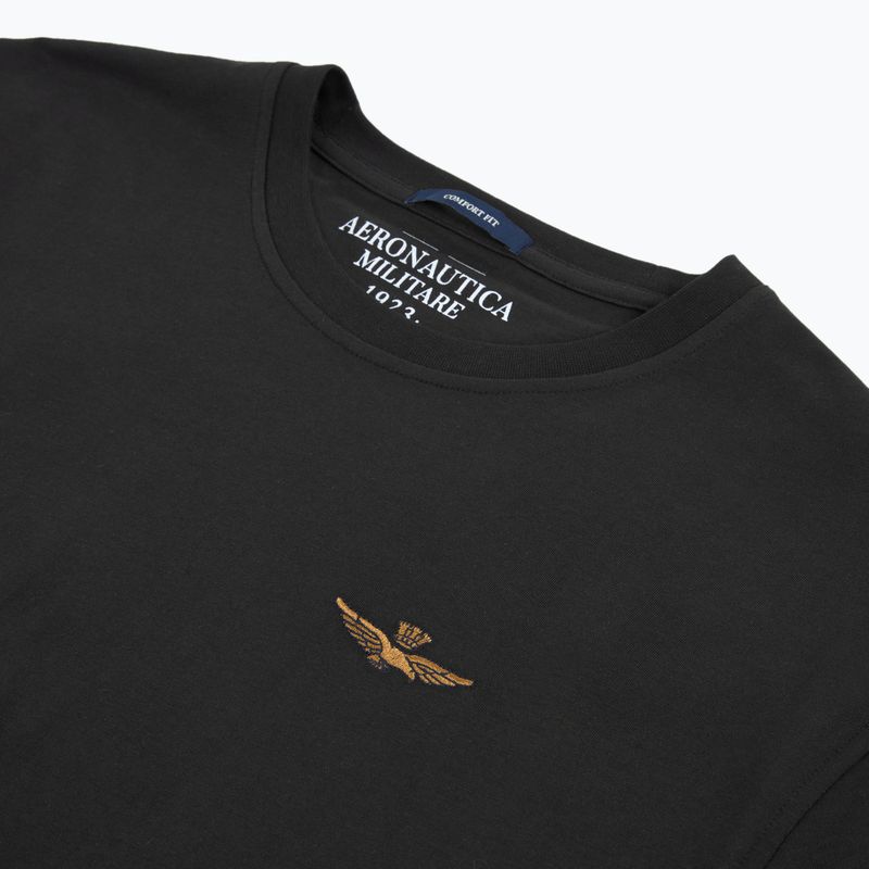 Koszulka męska Aeronautica Militare TS2535UJ00641 jet black 3