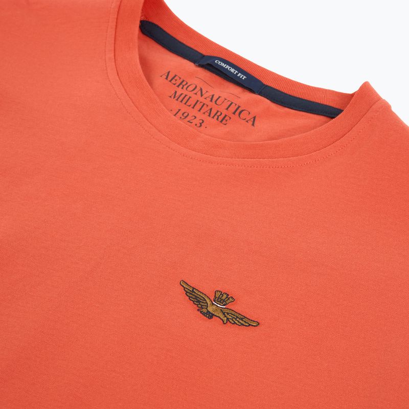 Koszulka męska Aeronautica Militare TS2535UJ00641 paprika 3