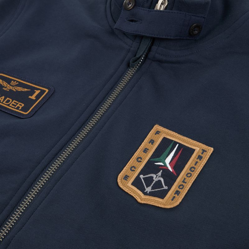 Bluza męska Aeronautica Militare FE2102UF00679 FZ blu navy 4