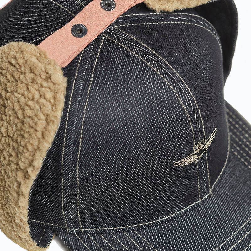 Czapka z daszkiem męska Czapka Aeronautica Militare 262HA1260DCT04366 denim nero 4