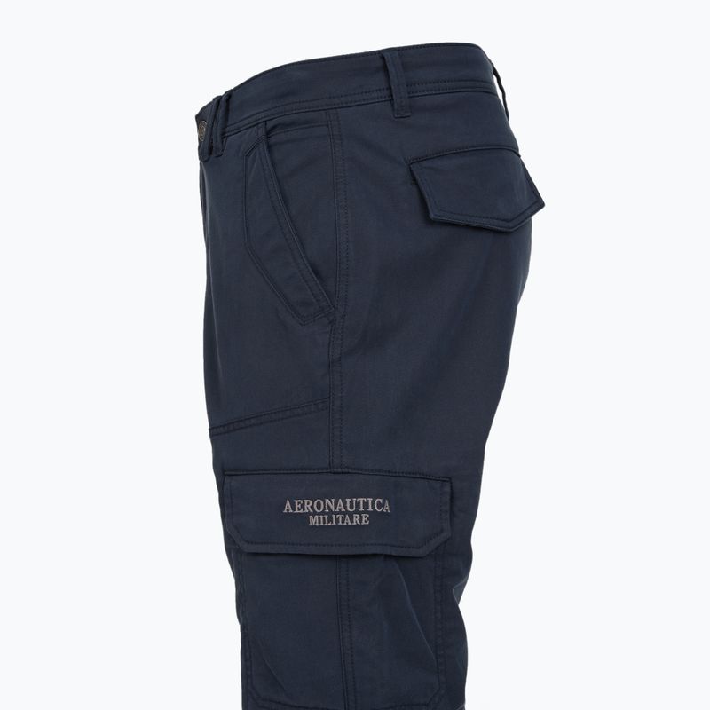 Spodnie męskie Aeronautica Militare PA1716UCT04301 blu navy 3