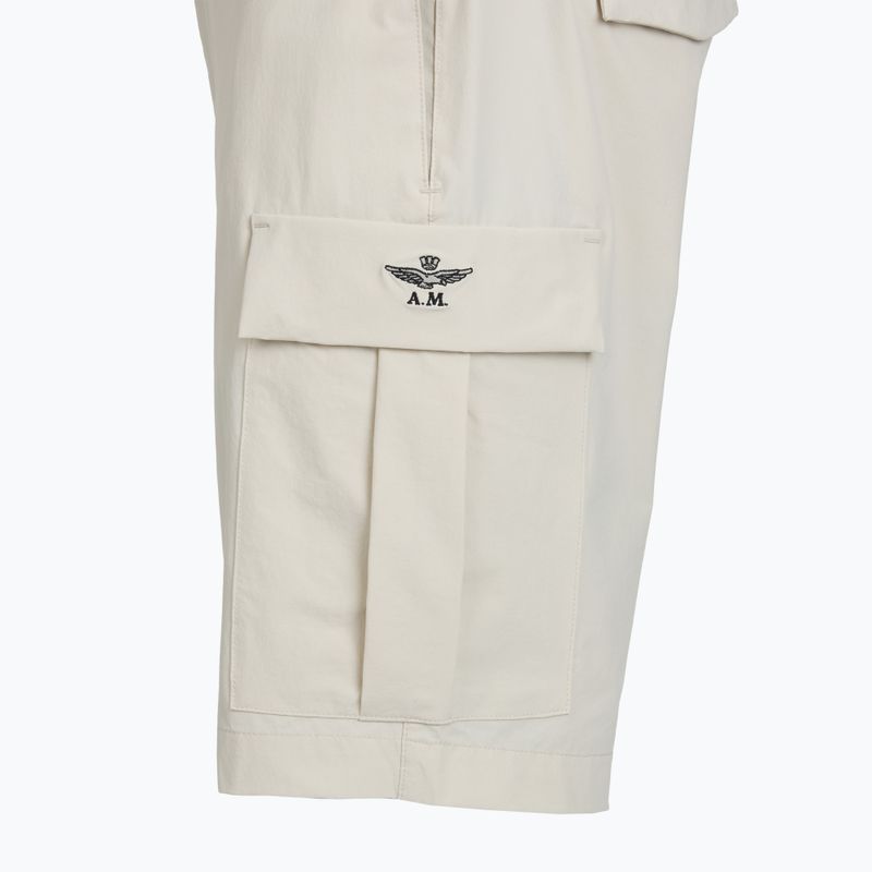 Spodenki męskie Aeronautica Militare BE0277UCT04291 ghiaccio 4