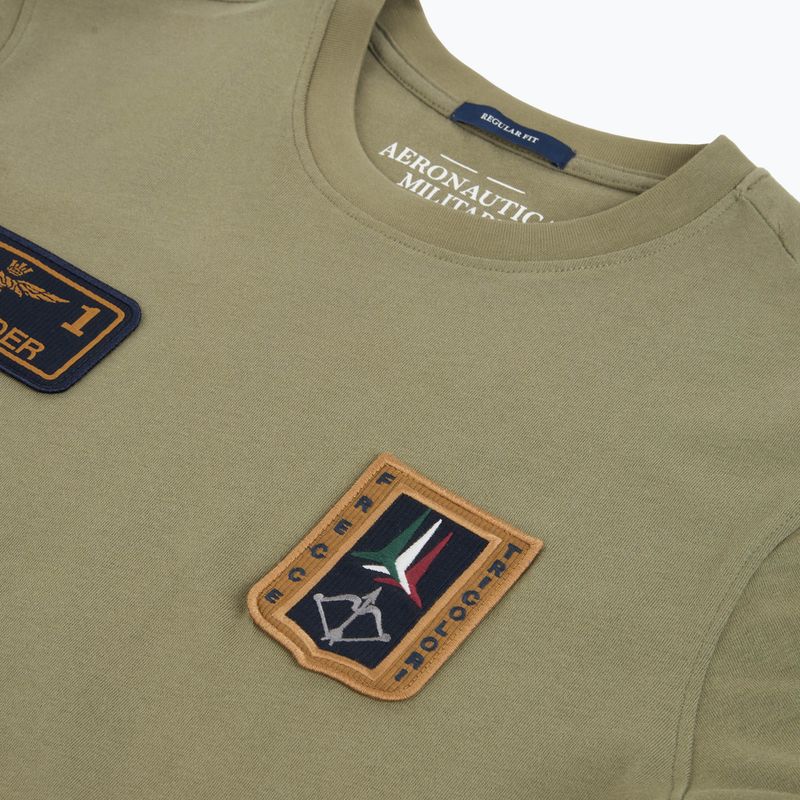 Koszulka męska Aeronautica Militare TS2544UJ00592 lichen green 3