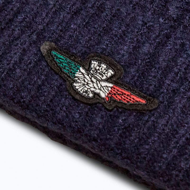 Czapka zimowa męska Czapka Aeronautica Militare 262CU0034UL00451 blu navy 3