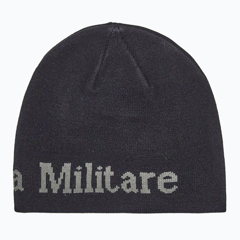 Czapka zimowa męska Czapka Aeronautica Militare 262CU0093UL00450 jet black 2