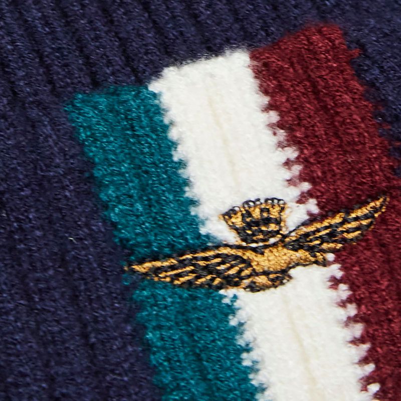 Czapka zimowa męska Czapka Aeronautica Militare 262CU0094UL00555 blu navy 3