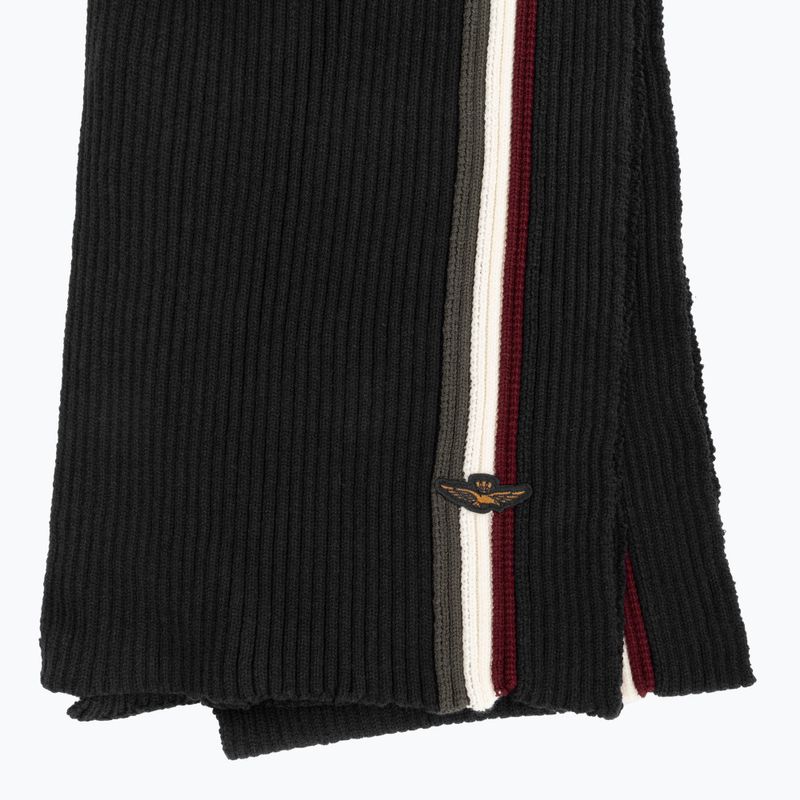Szalik męski Aeronautica Militare 262SH1176UL00555 jet black 2
