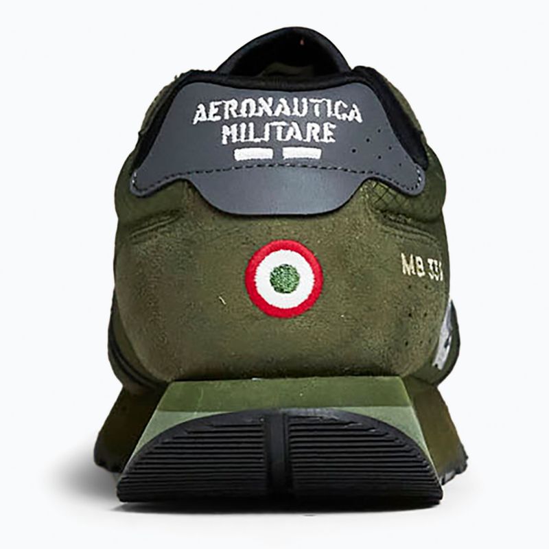 Buty męskie Buty Aeronautica Militare 262SC0292UCT04393 verdone 2