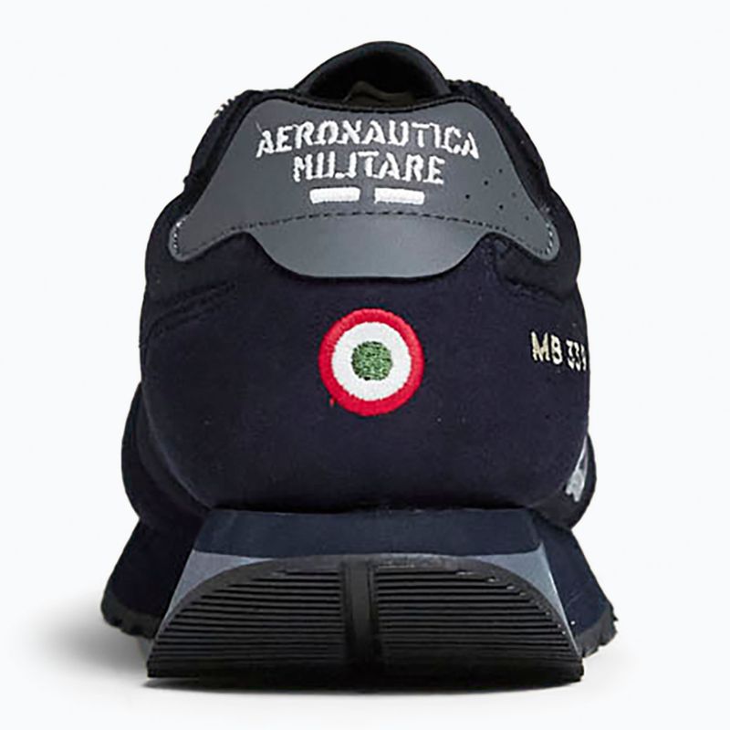 Buty męskie Buty Aeronautica Militare 262SC0292UCT04393 blu navy 2