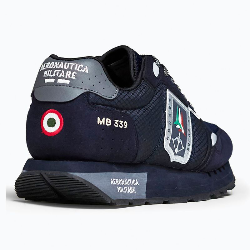 Buty męskie Buty Aeronautica Militare 262SC0292UCT04393 blu navy 3