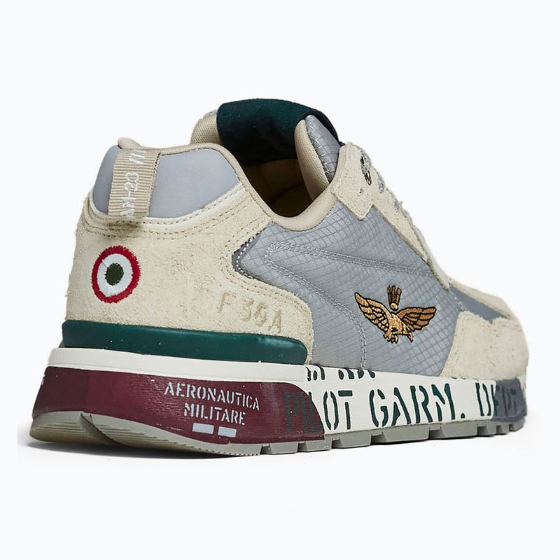 Buty męskie Buty Aeronautica Militare 262SC0276UCT03546 Furry grigio/ghiaccio 2