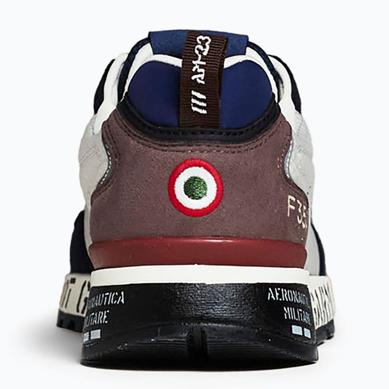 Buty męskie Buty Aeronautica Militare 262SC0276UCT04327 bianco/blu 3