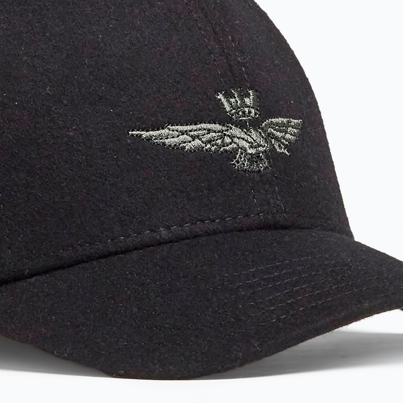 Czapka z daszkiem męska Czapka Aeronautica Militare 262HA1085UCT02333 jet black 3