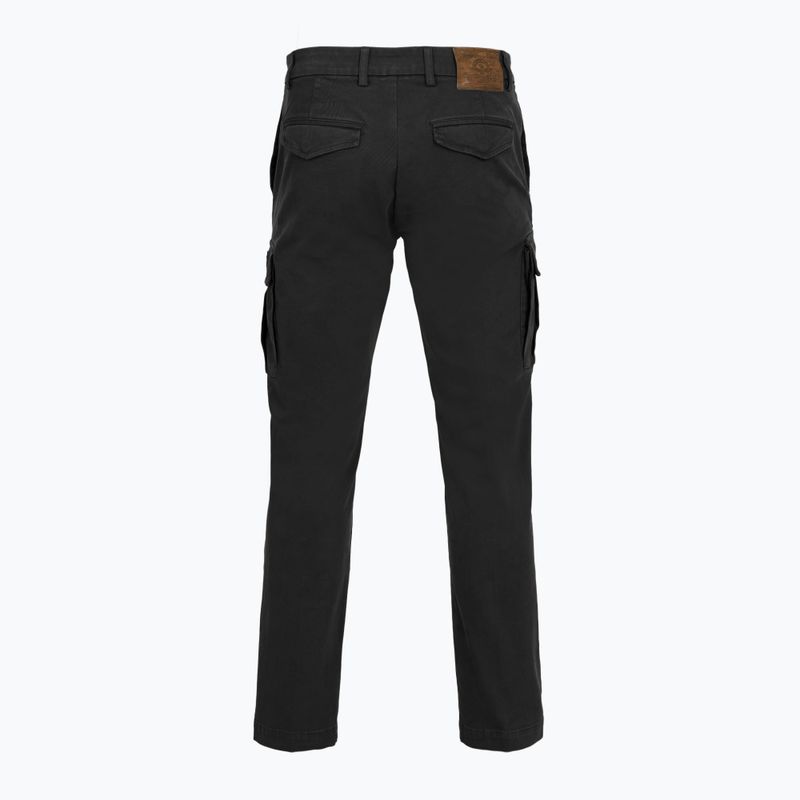 Spodnie męskie Spodnie Aeronautica Militare 262PA1740UCT04381 jet black 2
