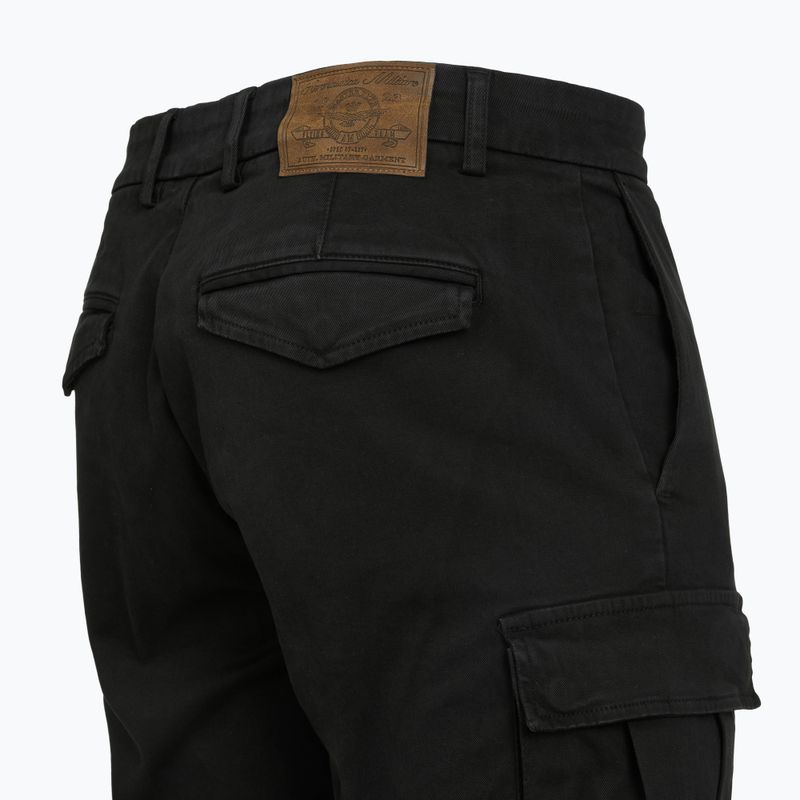 Spodnie męskie Spodnie Aeronautica Militare 262PA1740UCT04381 jet black 4