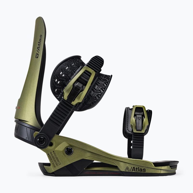 Wiązania snowboardowe męskie Union Atlas tactical green 2