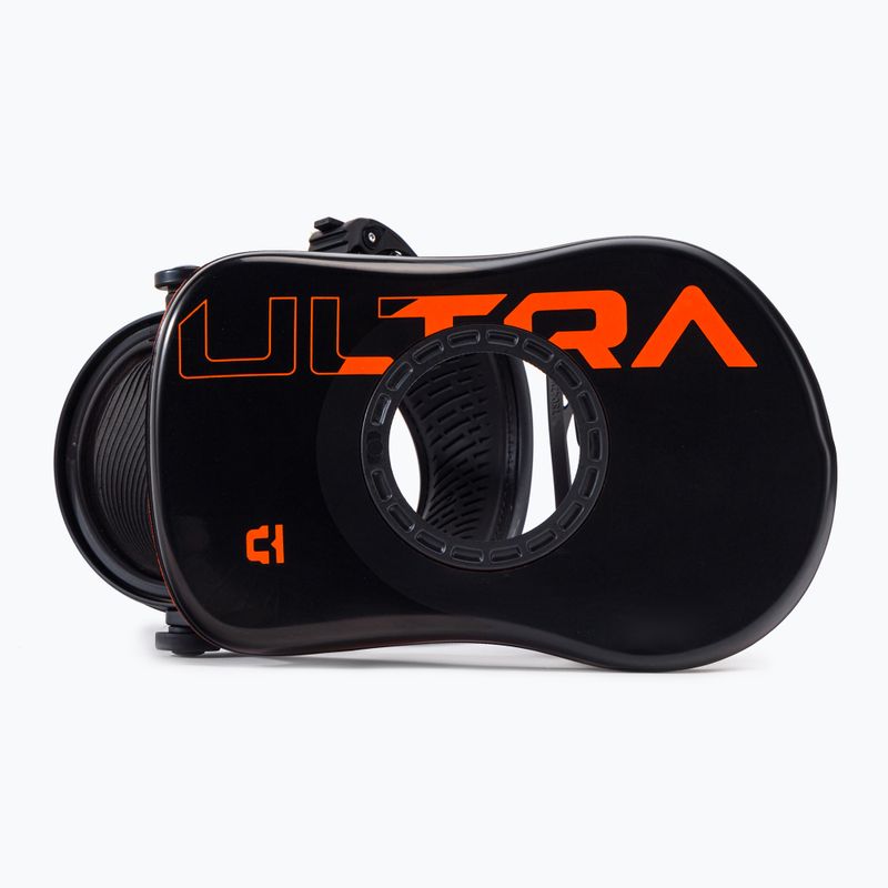 Wiązania snowboardowe męskie Union Ultra black/orange 3