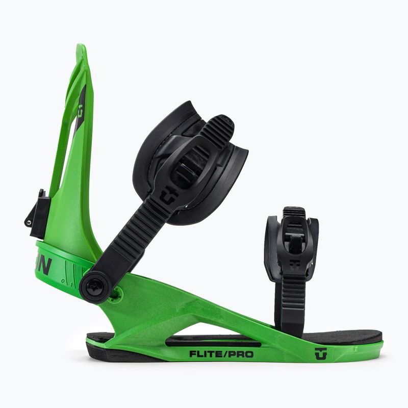 Wiązania snowboardowe męskie Union Flite Pro green 2