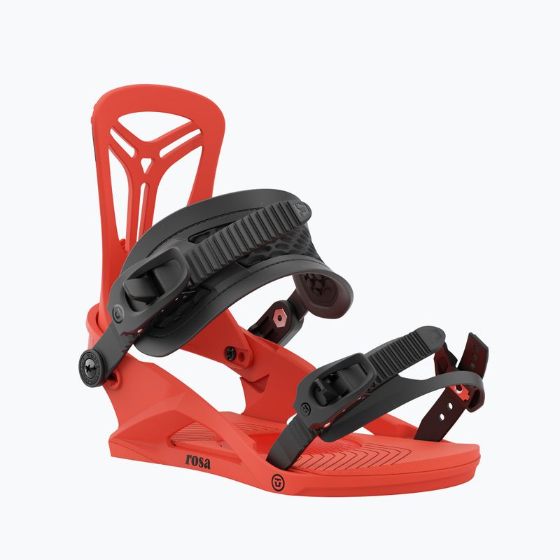 Wiązania snowboardowe damskie Union Rosa W hot red