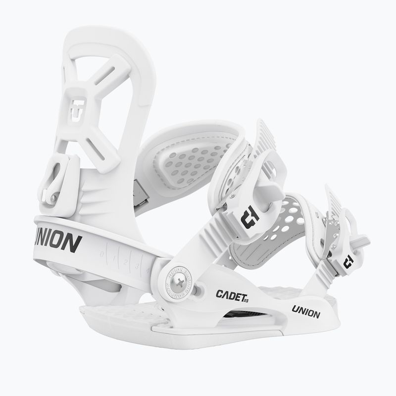 Wiązania snowboardowe dziecięce Union Cadet XS Jr white 7