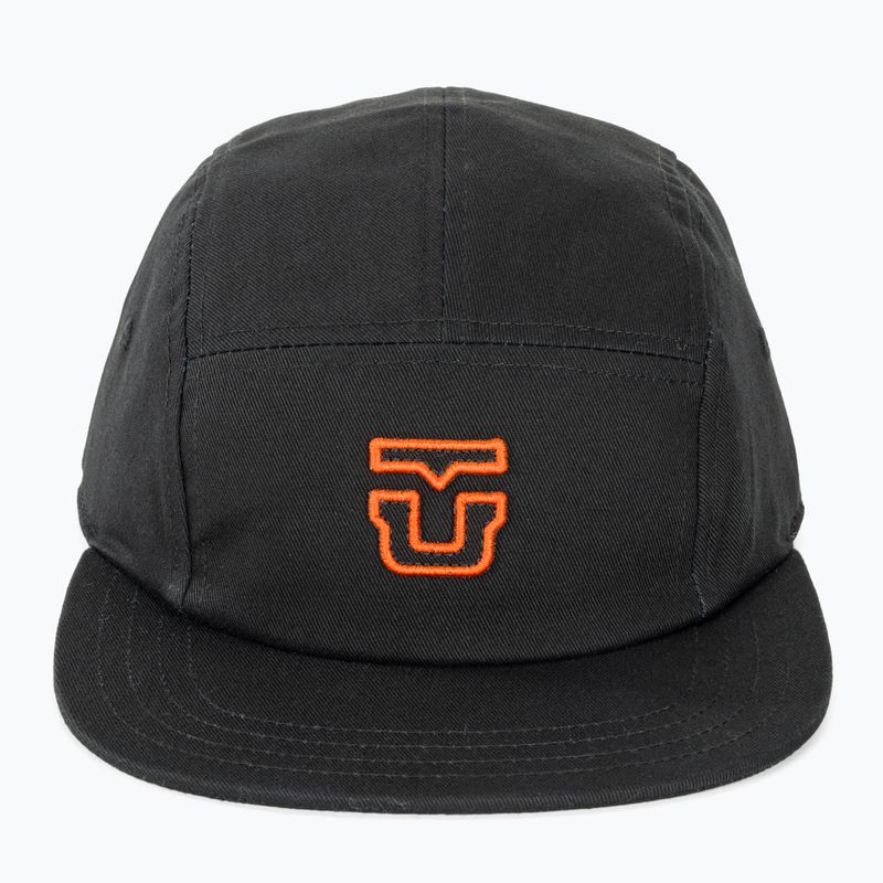 Czapka z daszkiem Union 5 Panel black/orange 4