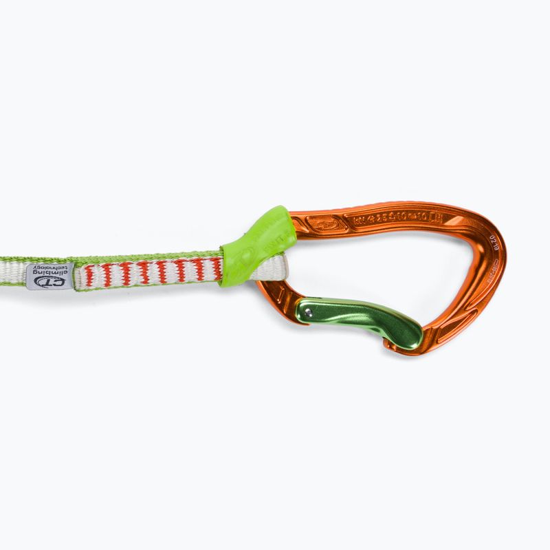 Ekspres wspinaczkowy Climbing Technology Nimble Fixbar Set Dy 22 cm orange/green 2