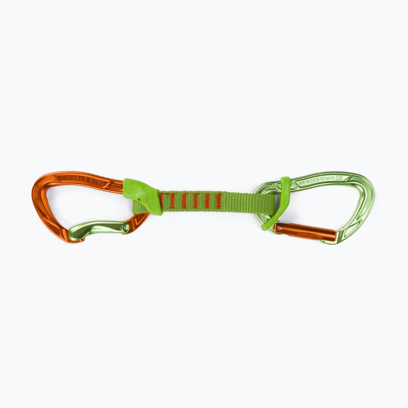 Ekspres wspinaczkowy Climbing Technology Nimble Fixbar Set Ny 12 cm orange/green