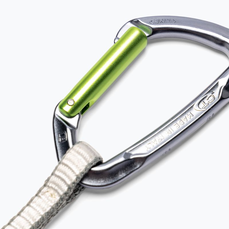 Ekspres wspinaczkowy Climbing Technology Lime Set Dyneema Anodized 17 cm mix 3
