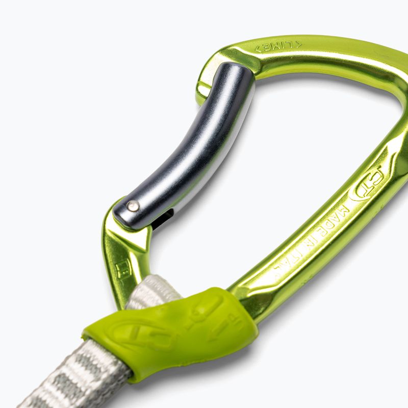 Ekspres wspinaczkowy Climbing Technology Lime Set Dyneema Anodized 17 cm mix 4