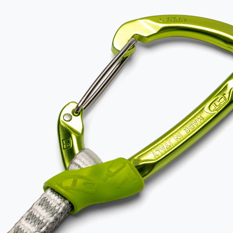 Ekspres wspinaczkowy Climbing Technology Lime-W Set Dyneema Anodized 17 cm mix 4