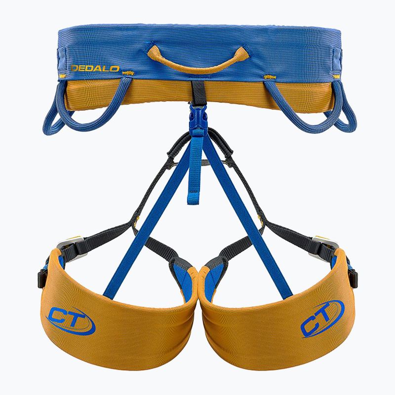 Uprząż wspinaczkowa Climbing Technology Dedalo blue/ocher 2