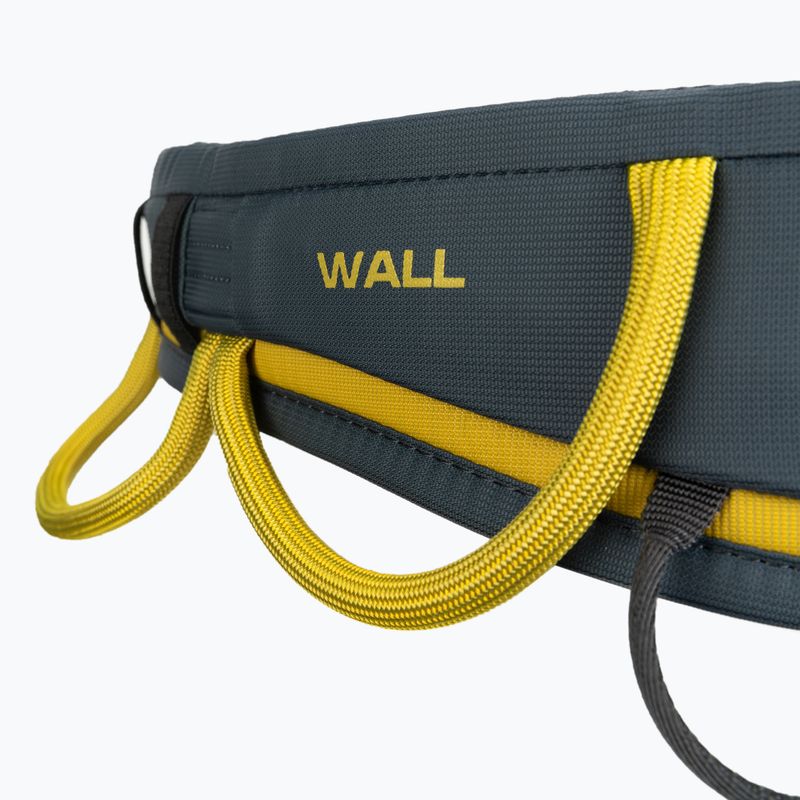 Uprząż wspinaczkowa Climbing Technology Wall anthracite/mustard 2