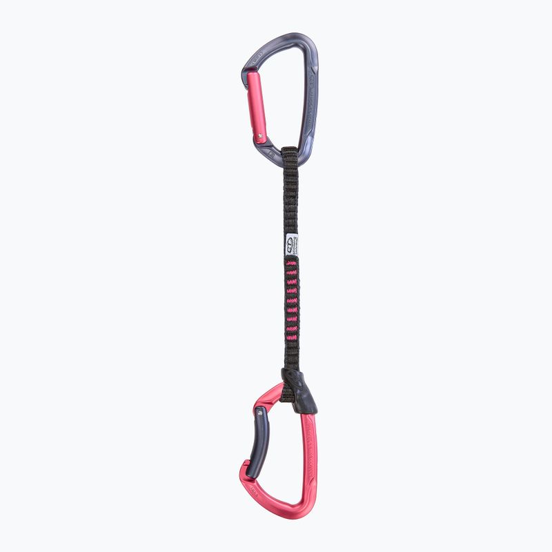 Ekspres wspinaczkowy Climbing Technology Lime Set Dy 17 cm anthracite/fuchsia