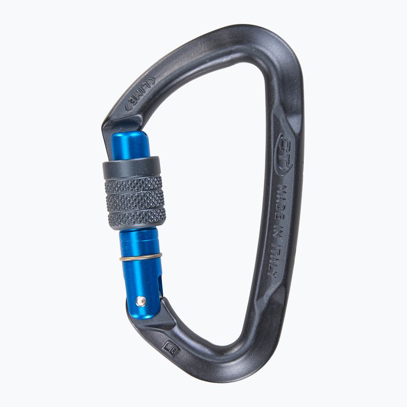 Karabinek Climbing Technology Lime SG gray/ blue