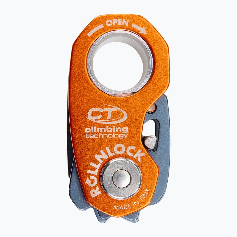 Bloczek wspinaczkowy Climbing Technology Rollnlock anthracite/prange 2