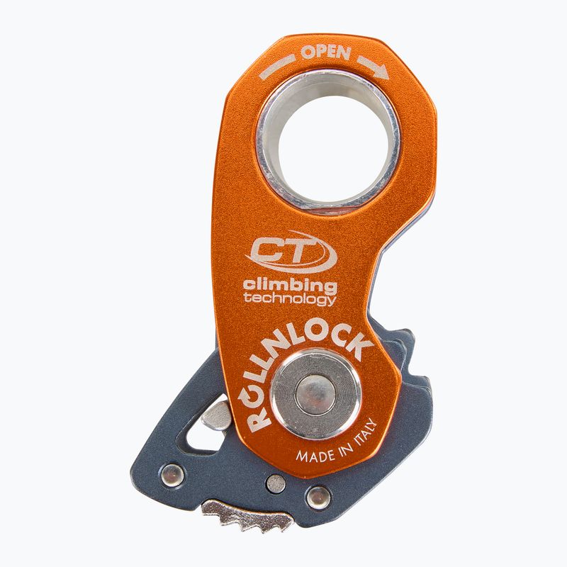 Bloczek wspinaczkowy Climbing Technology Rollnlock anthracite/prange 3