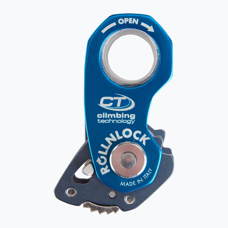 Bloczek wspinaczkowy Climbing Technology Rollnlock anthracite/blue 3