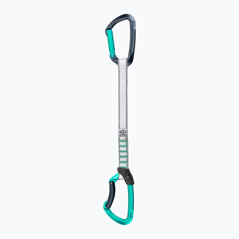 Ekspres wspinaczkowy Climbing Technology Lime Set Ny 22 cm anthracite/blue marine