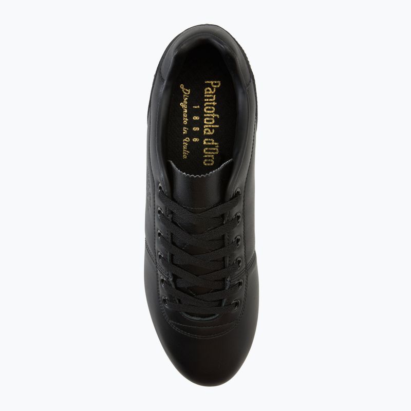 Buty piłkarskie męskie Pantofola d'Oro Lazzarini Premio FG nero 5